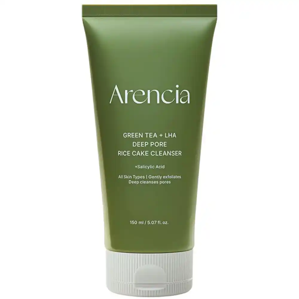 Green Tea + LHA Deep Pore Rice Cake Cleanser 150ML