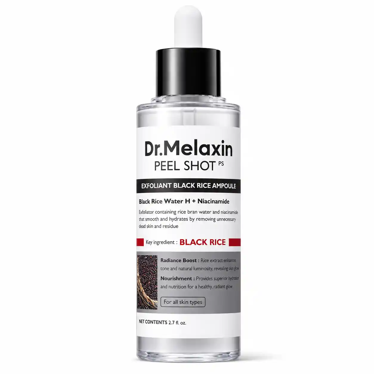 Ampolla Exfoliante Peel Shot Black Rice 80ML