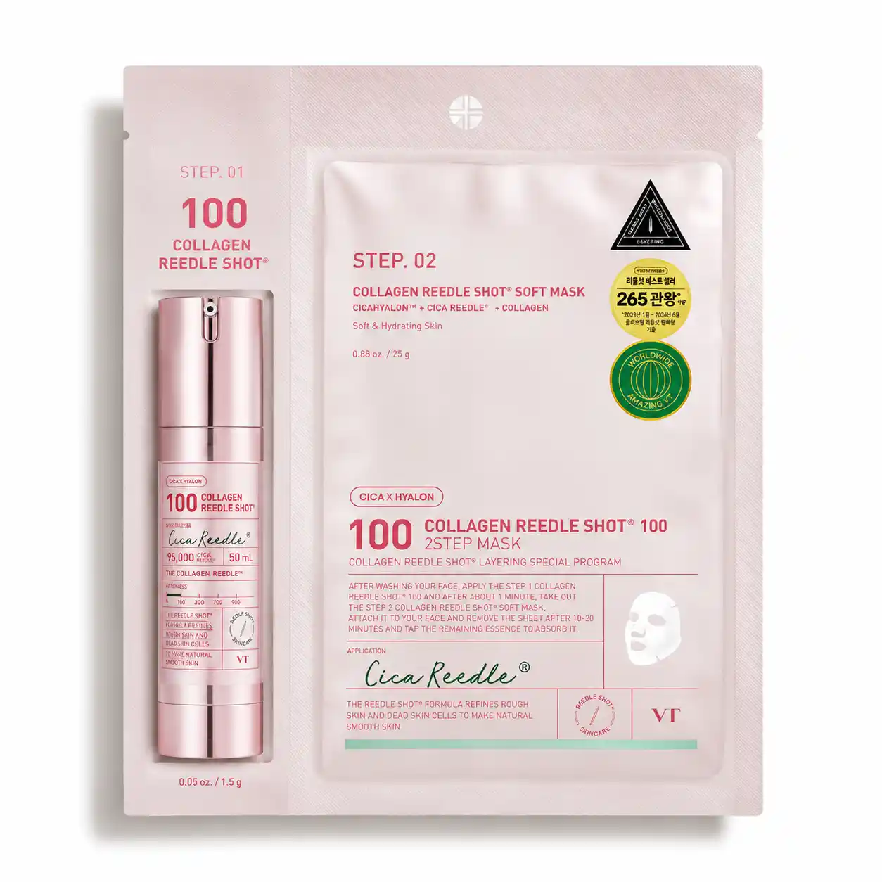 Collagen Reedle Shot 2Step Mask